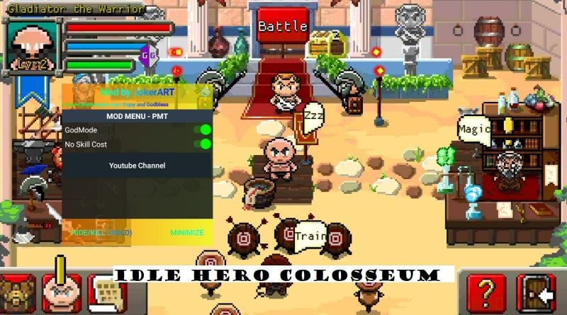 Idle Hero Colosseum 1 (Menu/God/No Skill CD)