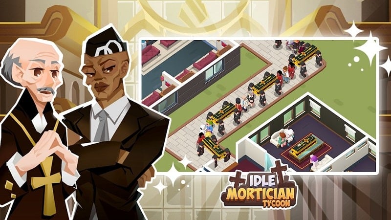 Idle Mortician Tycoon 1.0.70 (Unlimited money/Free shopping)