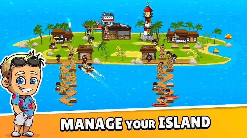 Idle Paradise: Island Empire 0.70.2 (Unlimited money, tickets)