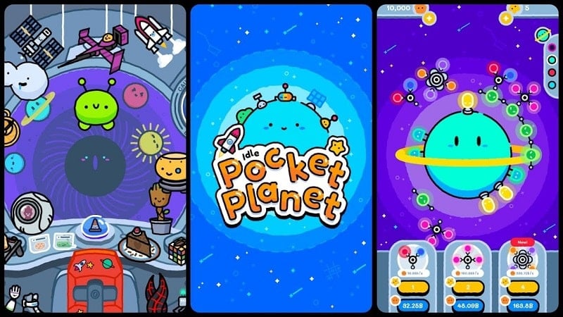 Idle Pocket Planet 1.1.6 (Free Rewards)