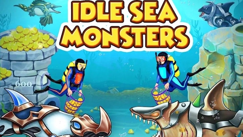 Idle Sea Monsters 15.02 (Menu, Money)