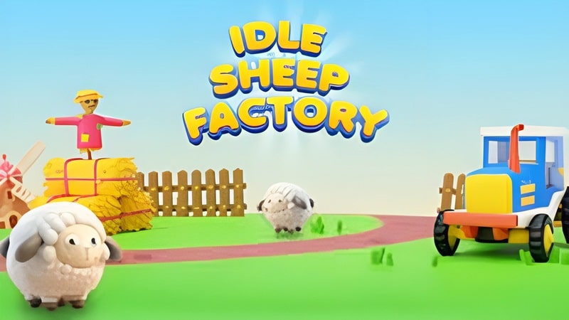 Idle Sheep Factory 1.0.4 (Menu/Unlimited Gold/Gems/Tickets)