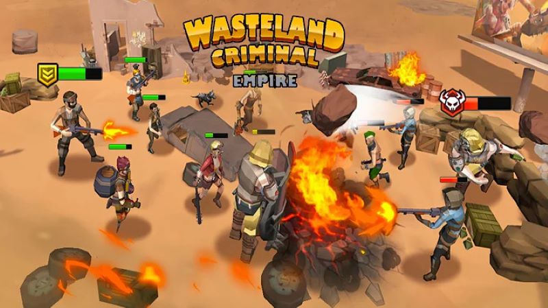 Idle Wasteland Criminal Empire 1.0.1 (Menu/Unlimited Currency)