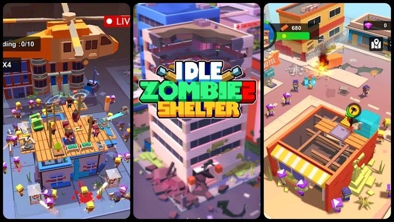 Idle Zombie Shelter 1.16.0.0 (Menu/Unlimited Woods)