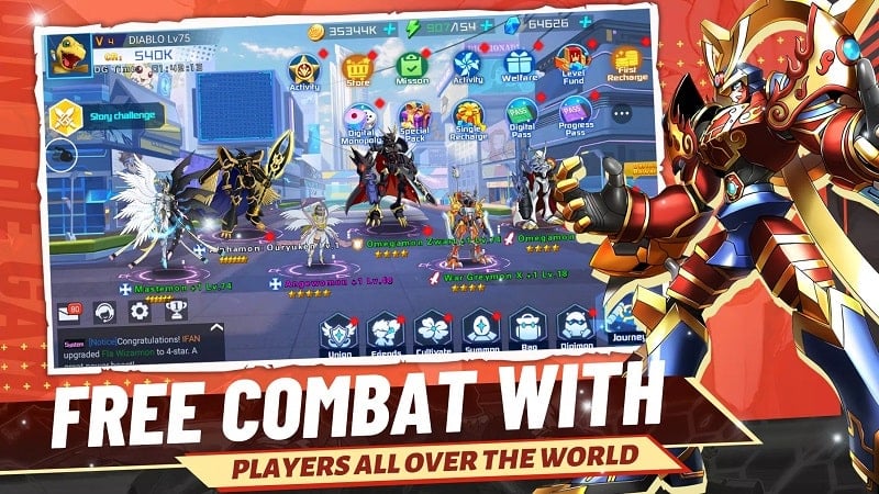 Joint Combat Adventure 1.0.1 (Menu/Damage, Defense multiplier)