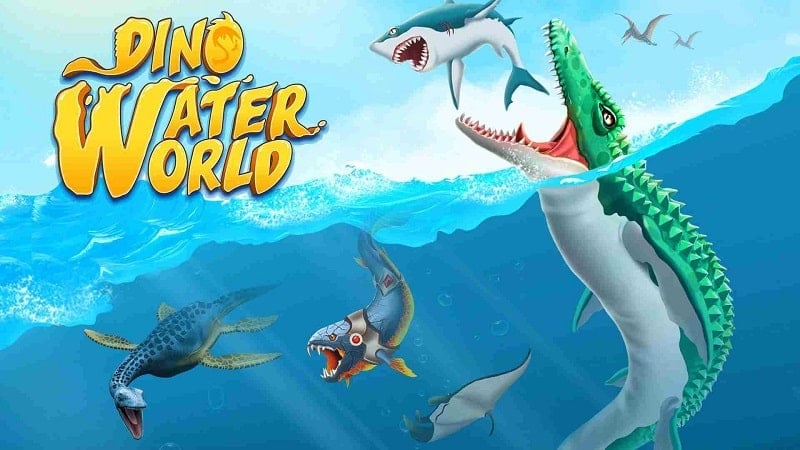 Jurassic Dino Water World 15.02 (Unlimited money)