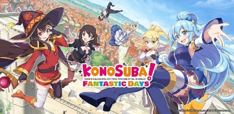 Konosuba: Fantastic Days Japan 5.9.0 (Menu, Damage/Defense)