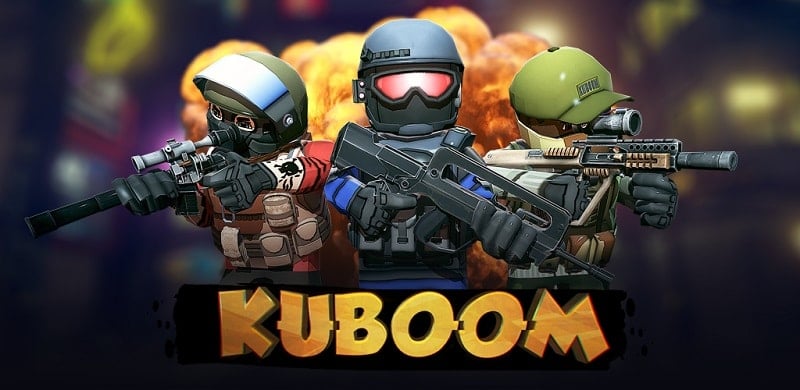 KUBOOM 3D 7.55 (Unlocked Skins, Unlimited Ammo, Onehit)