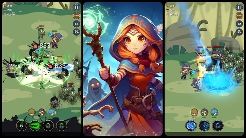 Legend hero: Idle RPG Games 6 (Menu/God/Unlimited Currency/Energy/No Skill CD)