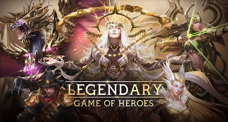 Legendary: Game of Heroes 3.18.10 (Menu, High damage/God mode/Quick win)