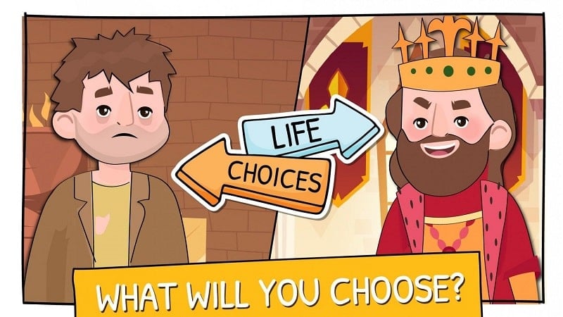 Life Choices 1.10.0 (High money, diamonds, points)