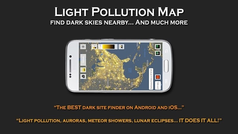 Light Pollution Map 5.3.0 (Unlocked Pro)