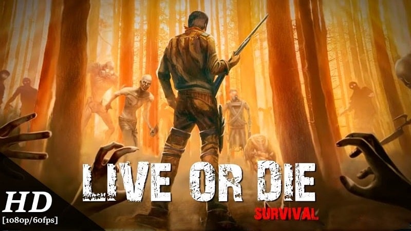 Live or Die: Zombie Survival 0.5.1 (Free craft)