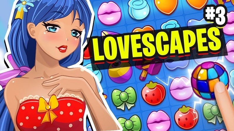 Lovescapes 3.1.9 (Menu/Unlimited money, energy, moves)