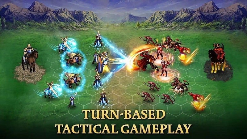 Magic War Legends 2.5.0 (Menu/Onehit/Free shopping)