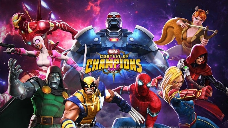 Marvel Contest of Champions 48.1.1 (Menu, Auto Fight/Unlimited skills)