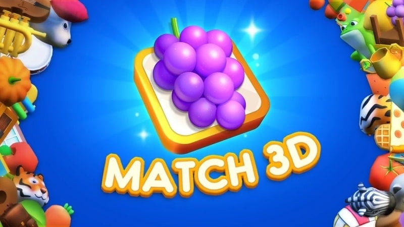 Match 3D 2.1.1 (Free Powerups)