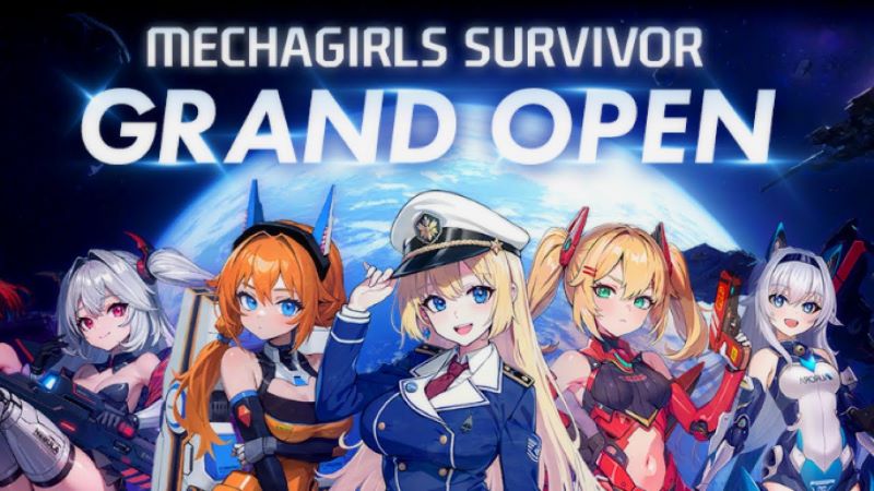 Mecha Girls Survivor 1.00.47 (Menu/God mode/Damage/Exp multiplier)