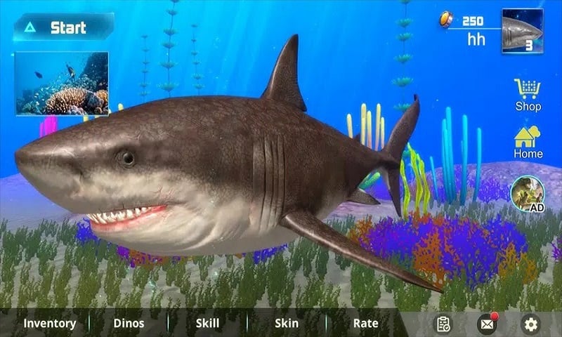 Megalodon Simulator 1.1.6 (Menu/Unlimited Money/Mana)