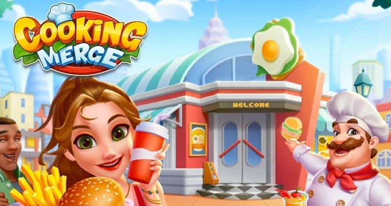 Merge Cooking 1.0.56 (Unlimited money)