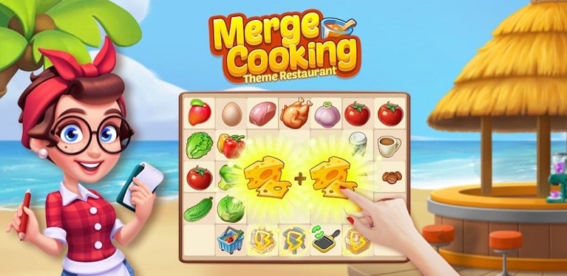 Merge Cooking:Theme Restaurant 1.1.63 (Free rewards)