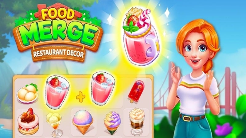 Merge Food 1.0.20 (Menu/Unlimited Energy)