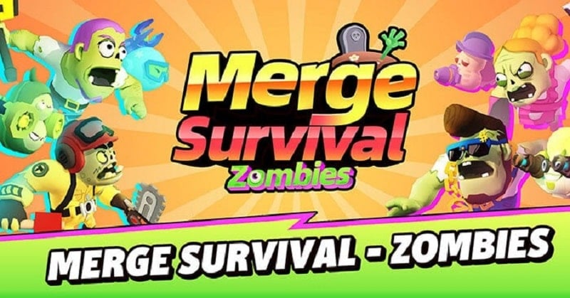 Merge Survival: Zombies 2.1.1 (Unlimited money/Dumb enemy)