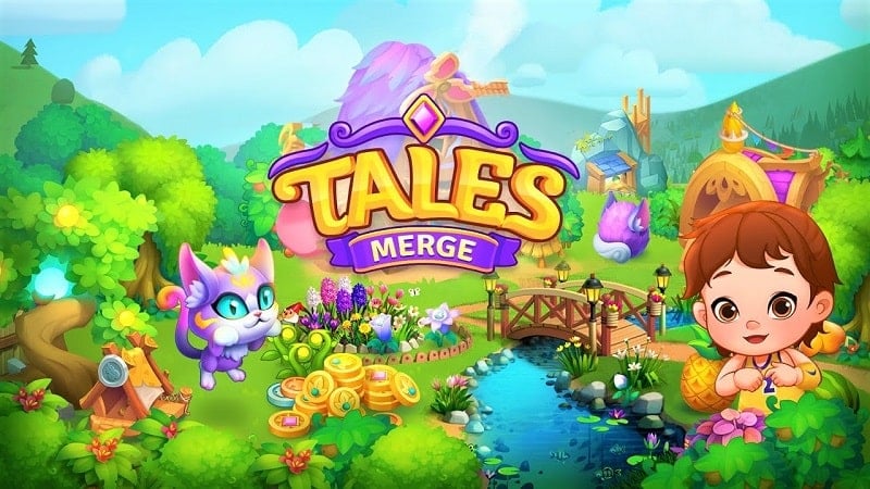 Merge Tales – Merge 3 Puzzles 2.6.4 (Unlimited money, resources)