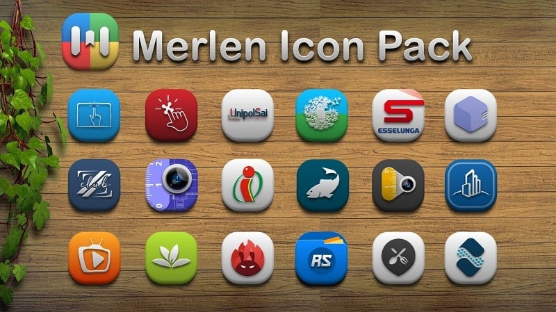 Merlen Icon Pack 7.4.5 (N/A)