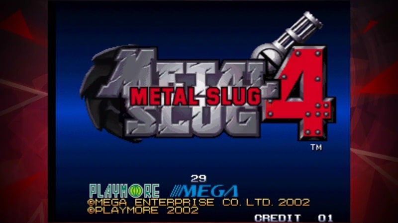 METAL SLUG 4 ACA NEOGEO 1.1.3 (N/A)