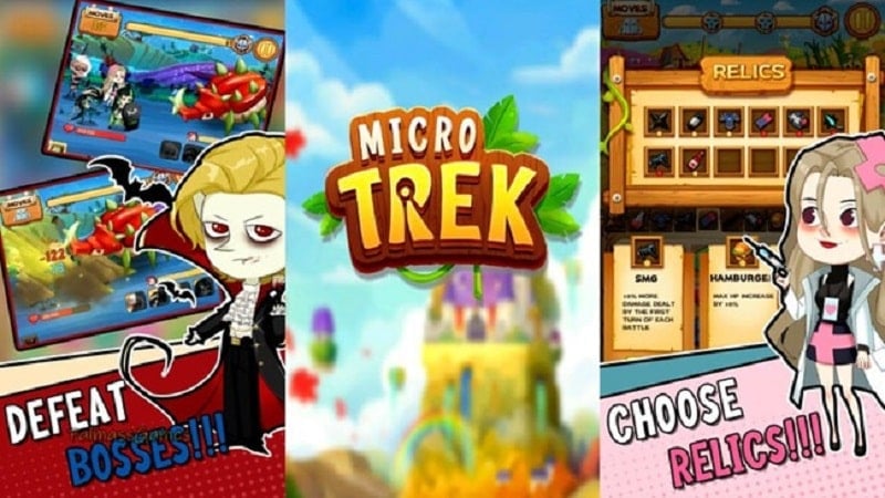 Micro Trek 1.1.3 (Menu/Unlimited money/God mode)