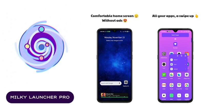 Milky Launcher Pro Pro