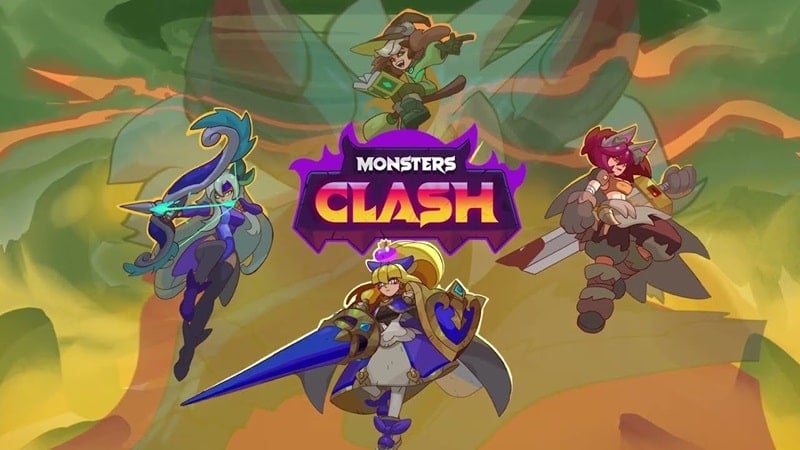 Monsters Clash 1.1.15 (God mode/Unlimited Money/Menu)