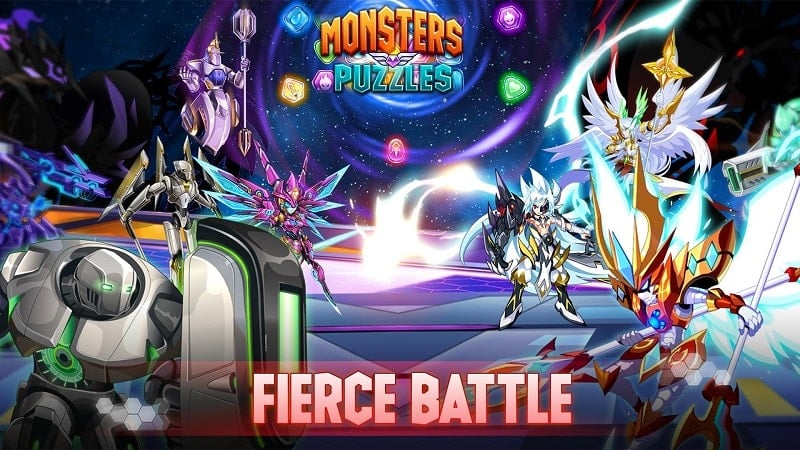 Monsters & Puzzles: God Battle 1.50 (Menu/God mode)