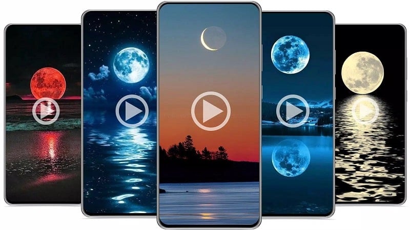 Moon Over Water Live Wallpaper 1.28 (Unlocked all)