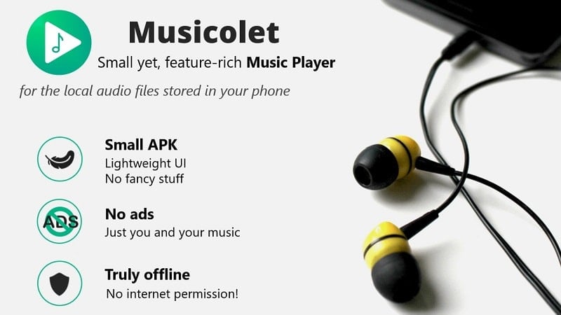 Musicolet Music Player 6.12 build501 (Pro Unlocked)