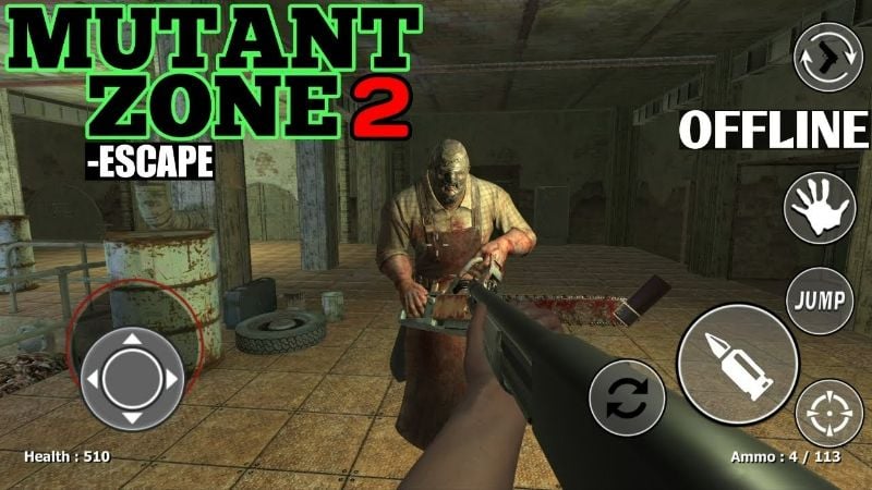 Mutant Zone 2 – Escape 5.1 (Menu/God mode)