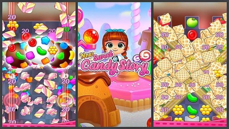 New Sweet Candy Story: Puzzle 1.0.6 (Instant Win)