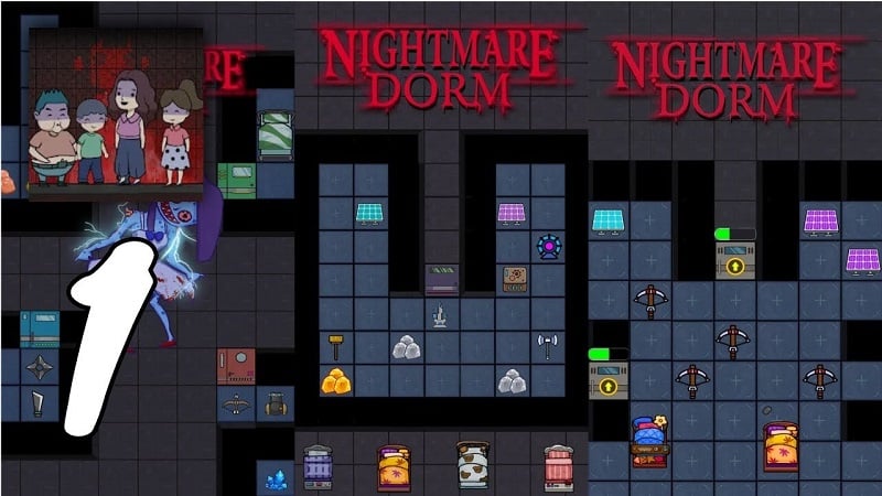 Nightmare Dorm 0.8 (Unlimited money, drinks)