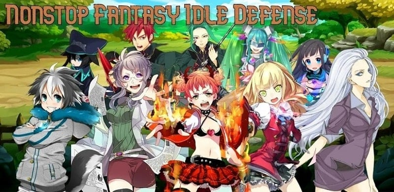 Nonstop Fantasy Idle Defense 1.3.8 (Menu/Free upgrade)