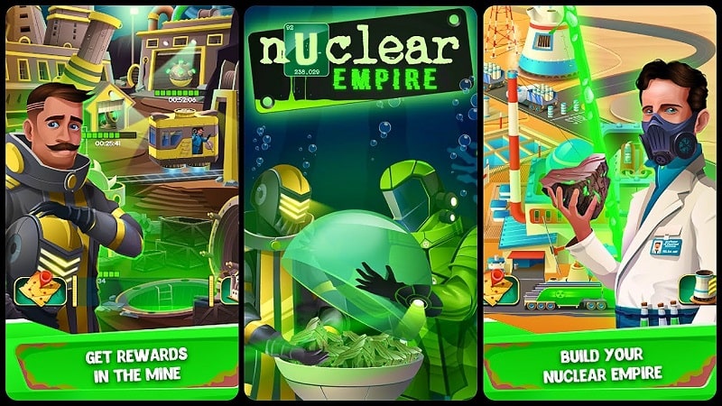 Nuclear Empire: Idle Tycoon 0.6.3 (Unlimited money, diamonds)