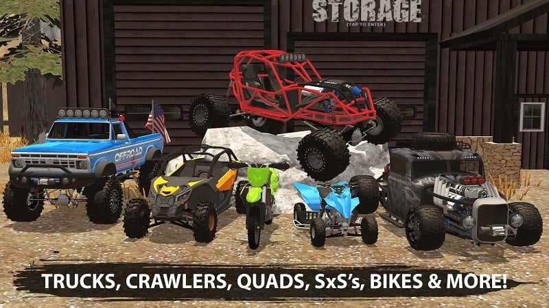 Offroad Outlaws 6.9.1 (Unlimited money)