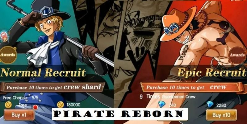 Pirate Reborn 1.0.1 (Menu/Damage, Defense multiplier)