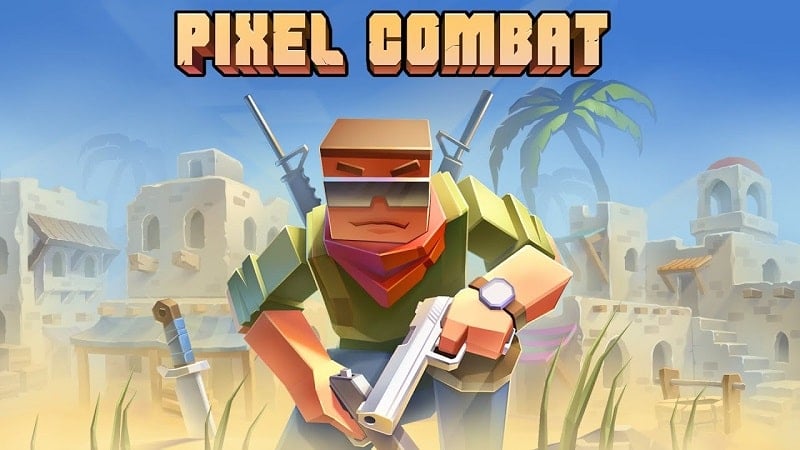 Pixel Combat 5.6.12 (MEGAMOD/Unlimited money, ammo, god mode)