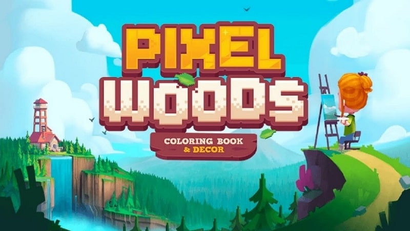 Pixelwoods: Coloring and Decor 1.50 (Pictures, Outfits free)