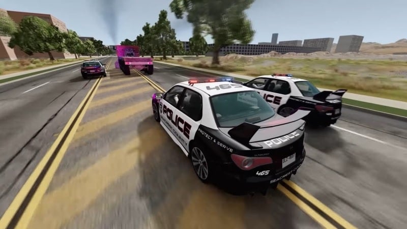 Police Car Chase: Smashing Cop 2.7 (Menu/Unlimited Money)