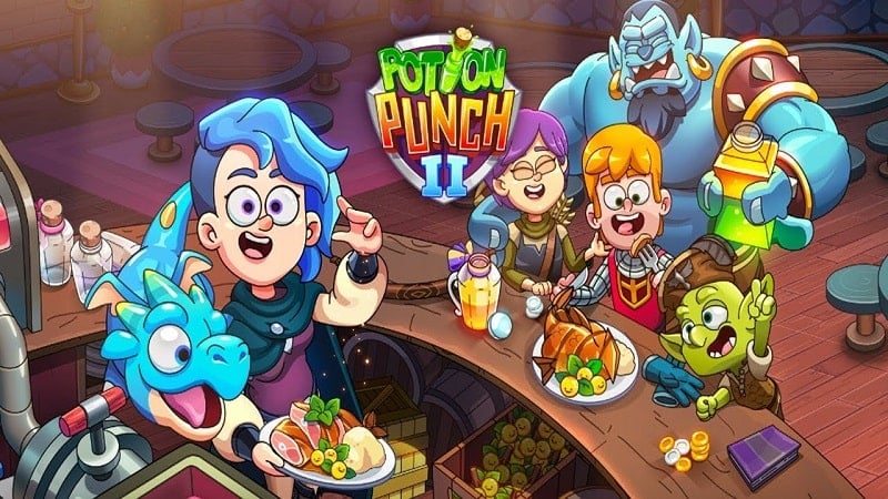 Potion Punch 2 2.9.20 (Unlimited money, tickets)