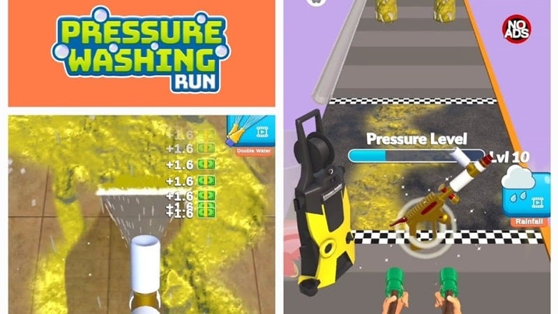 Pressure Washing Run 10.0.3 (Menu/Unlimited Currency)