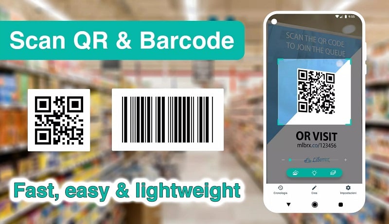 QR Code & Barcode Scanner 3.5.7 (Premium unlocked)