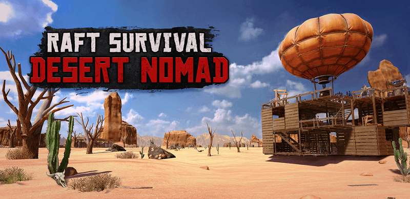 Raft Survival: Desert Nomad 0.35.14 (Unlimited money, witch, onehit)